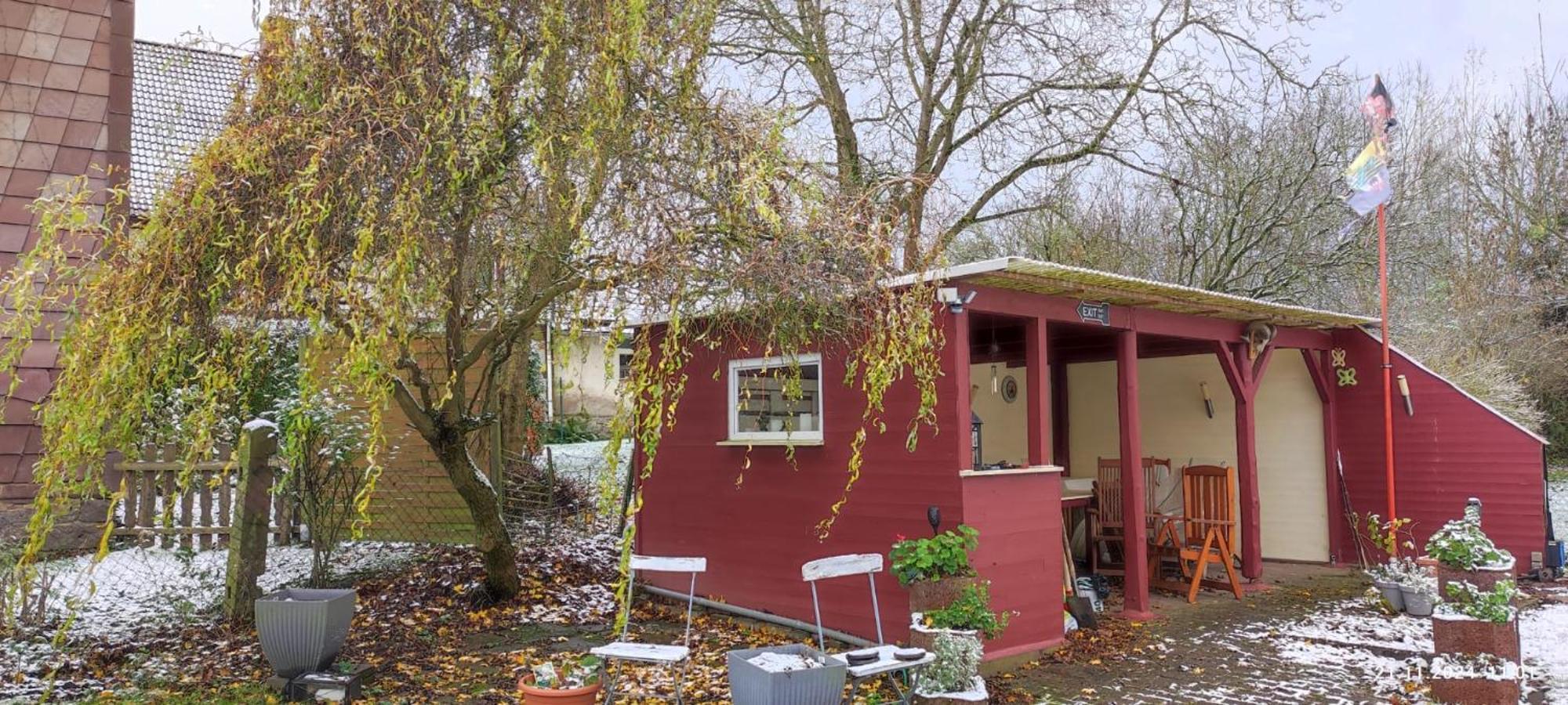 Fachwerkhaus In Deensen - Solling-Vogler-Naturschutzgebiet Lägenhet Exteriör bild